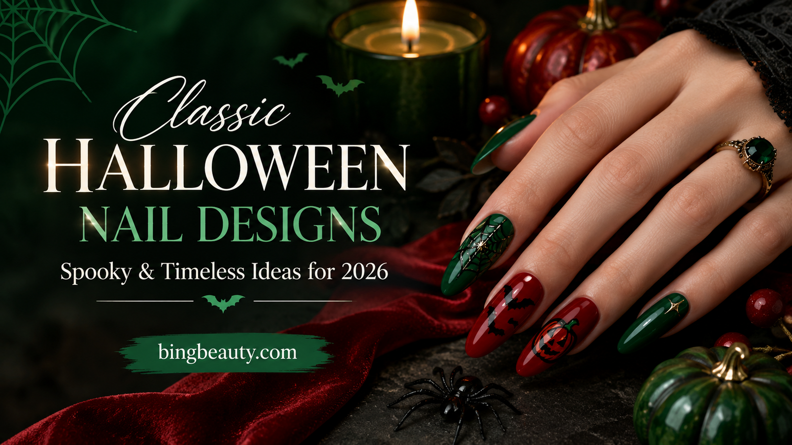 Classic Halloween Nail Designs: Spooky & Timeless Ideas for 2026