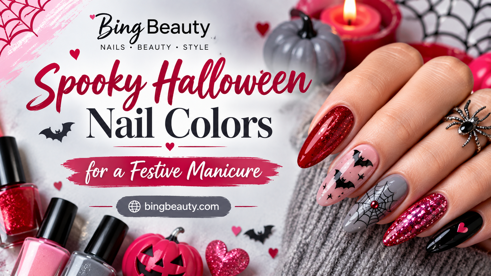 Spooky Halloween nail colors for a Festive Halloween